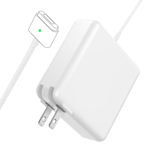 60W Magnetic T-Tip Power Adapter, Replacement Charger for MacBook Pro/Air 11" 13" (2012-2017)
