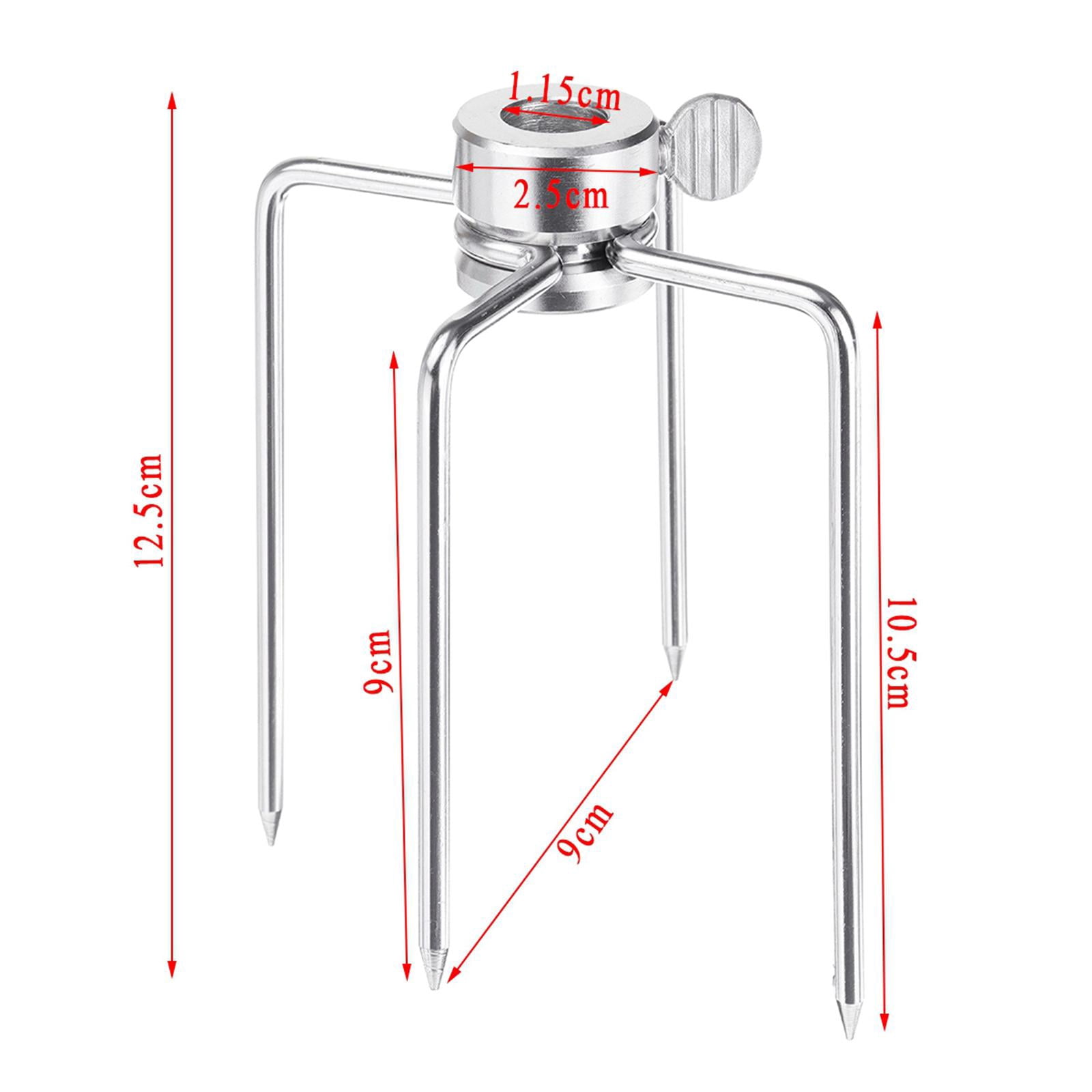 Fourchettes à Rôtisserie En Acier Inoxydable - Longueur 34 Cm - Pour Friteuse à Air, Barbecue Rotatif, Four