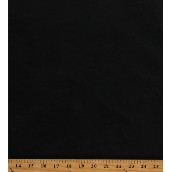 Stretch Faux Leather-Look Lightweight Drapable Black 54" Wide Polyester/Spandex Fabric by the Yard (92875-12D)
