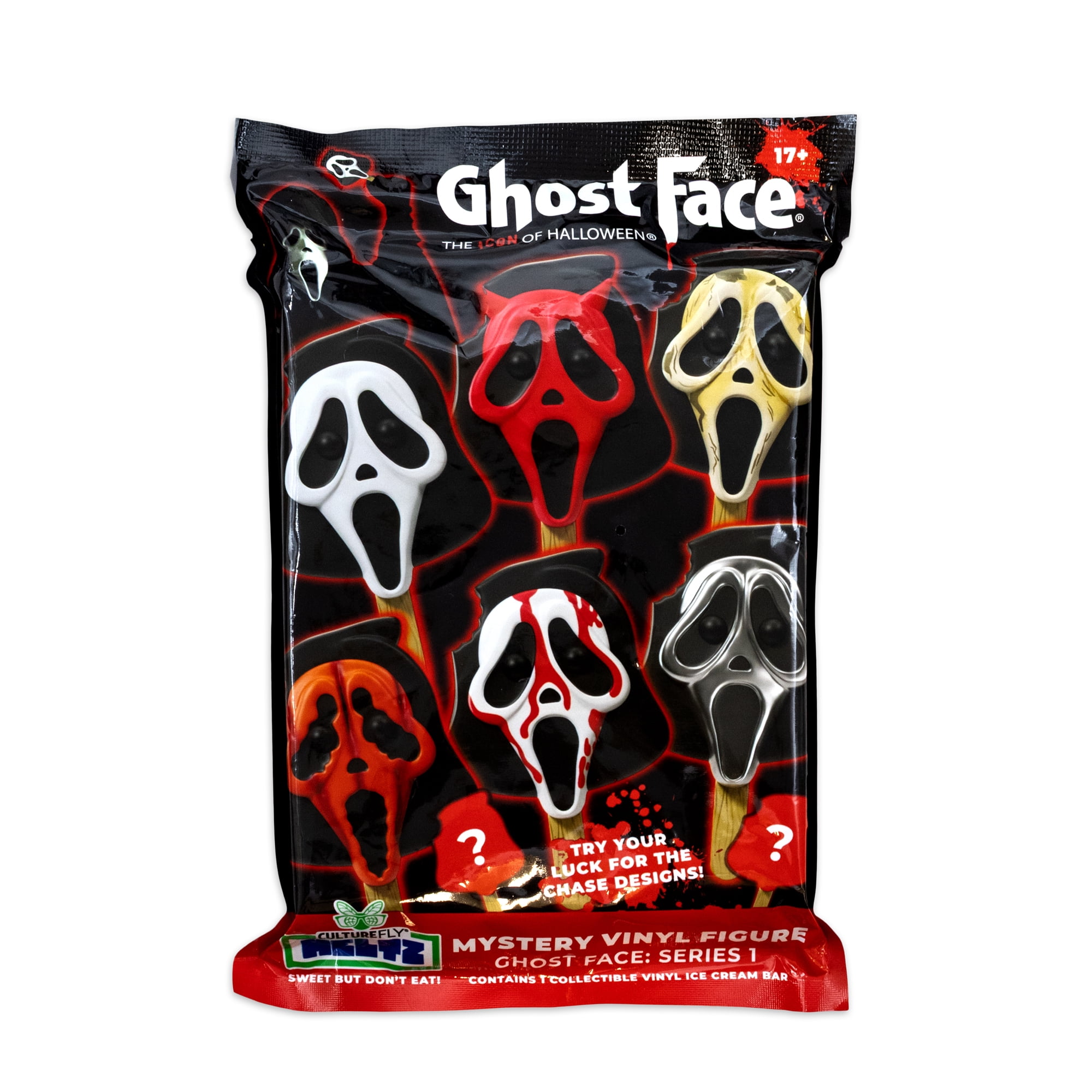 CultureFly Meltz Ghostface Blind Box, Includes 1 Mystery Vinyl Figure, Officially Licensed