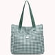 thumbnail image 1 of Bolso de mano informal para mujer, Bolso de ocio de Tweed de gran capacidad con cremallera (azul claro), 1 of 5