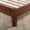 thumbnail image 4 of Crown Comfort Grand Solid Wood 12-inch Platform Bed Frame by  Espresso Queen, 4 of 5