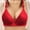 Red, variant on Swuxness Womens Comfortable Wireless Bra, Women's Push Up Bras, Women Lace Breathable Lightweight Seamless Vintage Style Underwear Bra Hot Pink, M