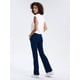 thumbnail image 5 of Leggings de Yoga de Mezclilla Ajustados con Bolsillos y Cintura Alta para Mujer Azul Profundo L, 5 of 7