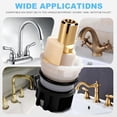 thumbnail image 7 of RVKXHD RP25513 Faucet Stem Assembly, Compatible With Delta Faucet Cartridge and RP24096 Faucet Cartridge, for Bathroom/Sink Two Handle Faucet, with RP4993 Seat and Spring, 4Pack, 7 of 7
