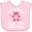 AD-Pink, variant on Inktastic My Auntie Loves Me Girls Bear Girls Baby Bib