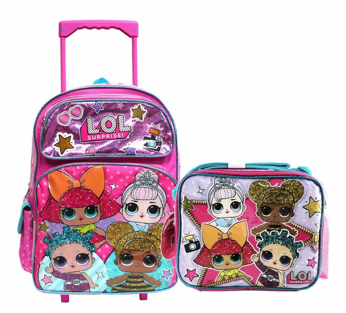 lol surprise rolling backpack