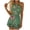 Army Green1, variant on Women's Summer Beach Jumpsuit Halter Neck Sleeveless Wide Leg Shorts Jumpsuit Romper One Piece Outfits