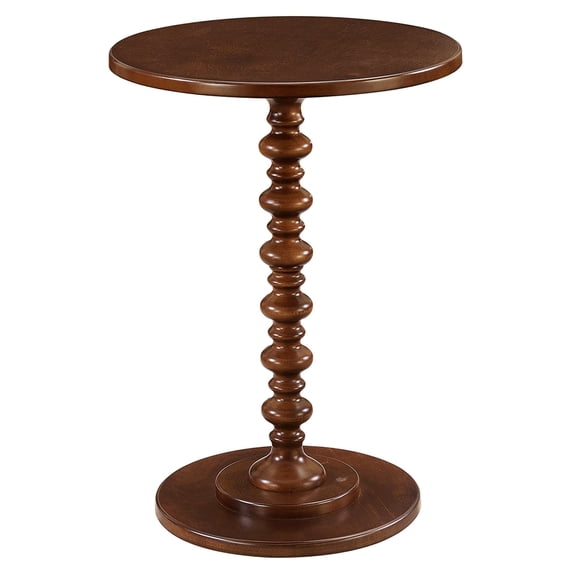 Pemberly Row Spindle Table in Espresso Wood Finish