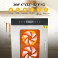 thumbnail image 3 of Hakka Food Dehydrator Machine, 16 Trays Commercial Food Dryer  with Touch Temp Control & 24H Timer Fruit Meat Vegetables Dehydrator, 3 of 7