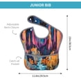 thumbnail image 4 of Kdxio Fantasy Cosmic Landscape Bibs For Babies, Baby Bibs for Eating, Toddler Bibs, Waterproof Bibs, Feeding Bibs, for Toddlers, Boys, Girls, 4 of 8