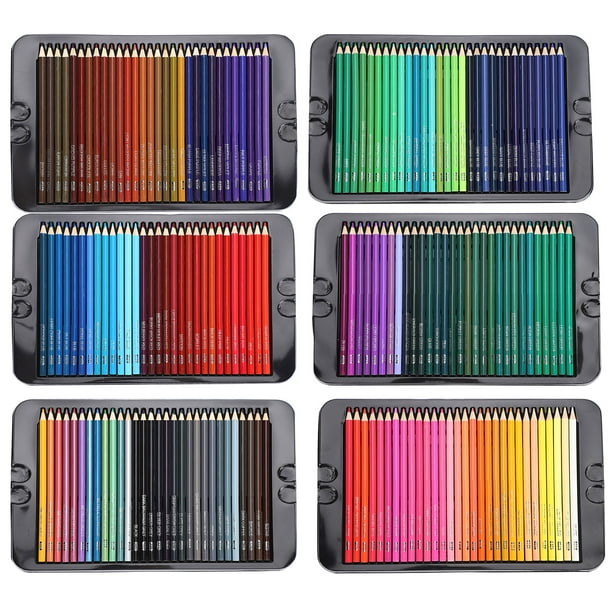 Lápices de colores, 108 Piezas Ecológicas de Alta Con Estuche A Lériz de Color Profesional, Niños Adultos para Niños DiBUJO