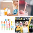 thumbnail image 4 of CIMAXIC 36Pcs Assorted Color Silicone Straw Covers Cap Reusable Straw Tips Protector for Tumblers Drinking Accessories, 4 of 6