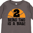 thumbnail image 4 of Inktastic 2nd Birthday Basketball Sports Boys Boys or Girls Long Sleeve Toddler T-Shirt, 4 of 5