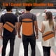 thumbnail image 3 of Bolso De Hombro único 3 En 1 Casual De Cuero PU De Gran Capacidad, 3 of 8