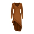 thumbnail image 4 of Omexry Dressy Dresses for Women Women's Casual Bohemian Dress, 4 of 8