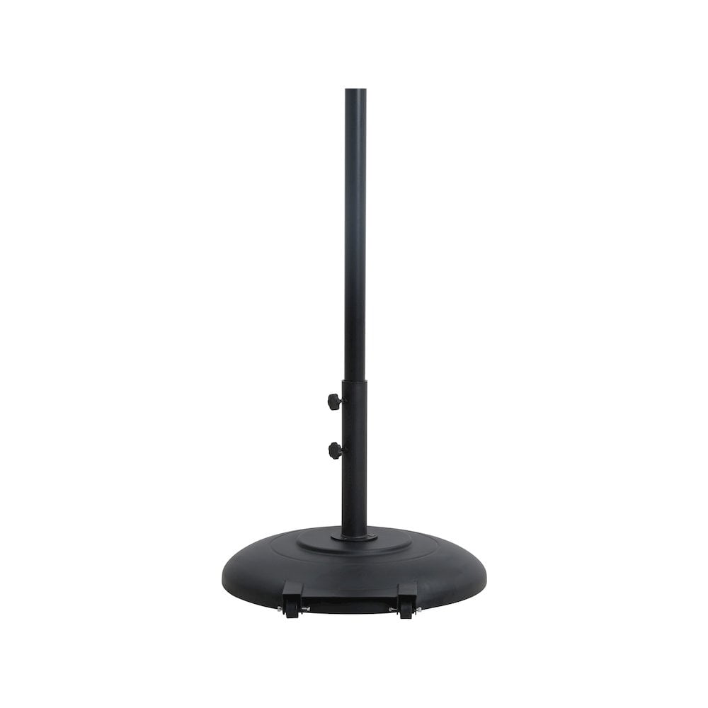 Meridian Furniture Cozumel Black Steel Patio Umbrella Base