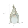 thumbnail image 2 of Set Of Two 11" Terra Cotta Resin Other Fantasy Sci-Fi Sitting Gnome, 2 of 7