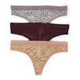 thumbnail image 1 of Victoria's Secret PINK Logo Thong Panty Set of 3, 1 of 2