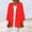Watermelon Red, variant on Kimono Cardigans for Women Dressy Long open front cardigan Fall Solid Color Cardigan Long Sleeve Cover Up Blouse Tops