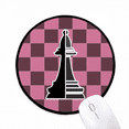 thumbnail image 1 of Tapis de Souris à Damier Évêque Mot Noir pour Bureau Ordinateur, 1 of 2