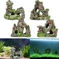 thumbnail image 5 of Mountain View Aquarium Rock Cave Tree Bridge Fish Tank Ornament Rockery Decor, 5 of 5