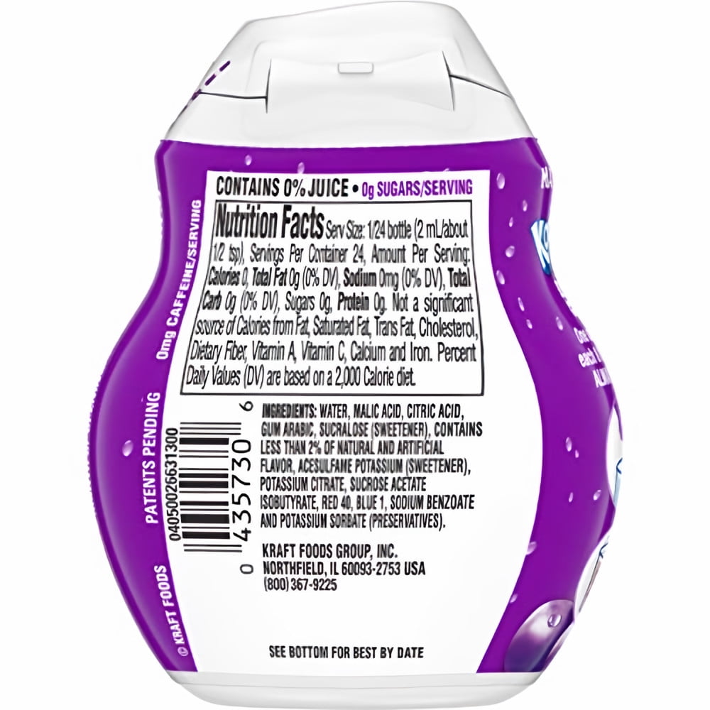 Kool-Aid Grape Liquid Drink Mix 1.62 fl oz (Pack of 6)
