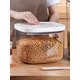 thumbnail image 5 of Pcapzz - Recipiente hermético para arroz con tapa, taza medidora de 10 libras, recipiente sellado para almacenar arroz, apto para alimentos, sin BPA, recipiente hermético para almacenar alimentos,, 5 of 8