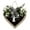 P, variant on Flower Wall Hanging Guest Room Decorations for Bedroom Hallway Decorating Ideas A Z Last Name Heart Shaped Front Door Sign Wreath Front Door 26 Letter Farmhouse Wreath With Wreath Spring Wreaths For