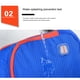 thumbnail image 3 of Riñoneras informales para hombre, nailon ajustable, accesorios para deportes al aire libre (azul), 3 of 9