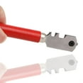 thumbnail image 2 of 130Mm Portable Glass Cutter Professional Glass Tile Cutter Wooden Handle Tool, 2 of 9