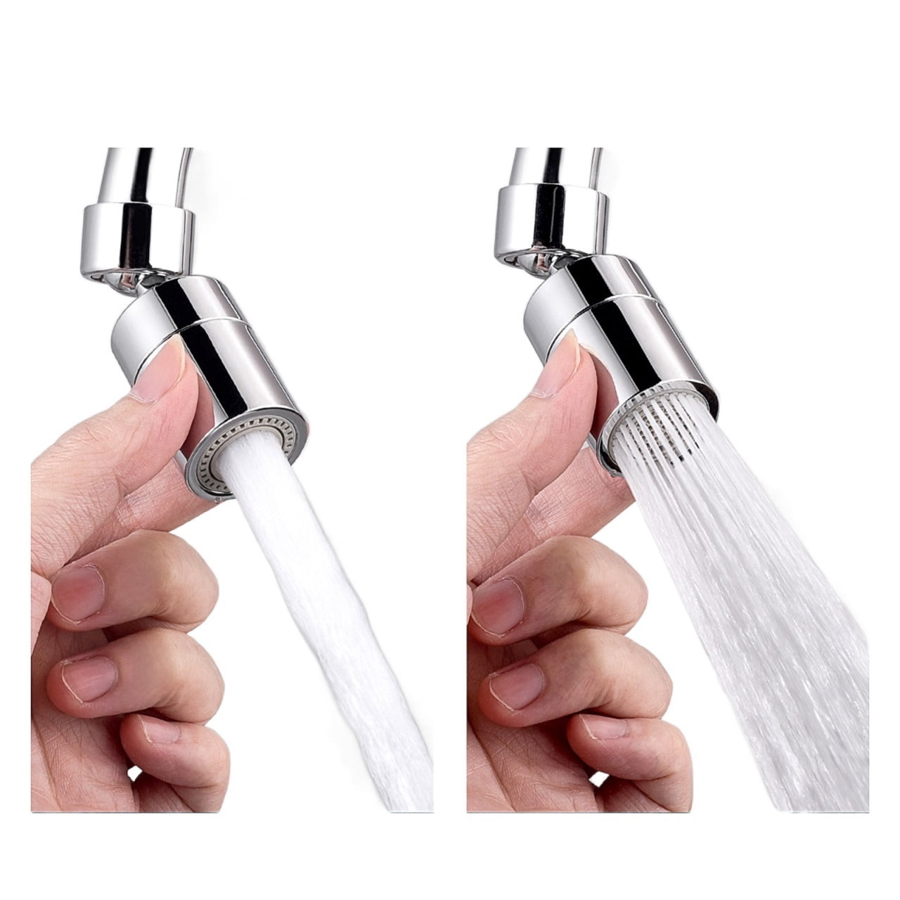 Faucet Aerator Kitchen water filter Sprayer adjustble big angle Kitchen Sink accessories Dual Brass Swivel Ball Tap Convenient ,Easy to Use