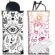 thumbnail image 1 of Estuche para gafas de sol (2 unidades), suave, portátil, con cierre a presión, de piel sintética, impermeable, con paño de limpieza., 1 of 9