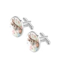 thumbnail image 2 of Easter Stylish Mens Stainless Steel Cuff Links for Dress Shirts - Formal Occasions, 2 of 6