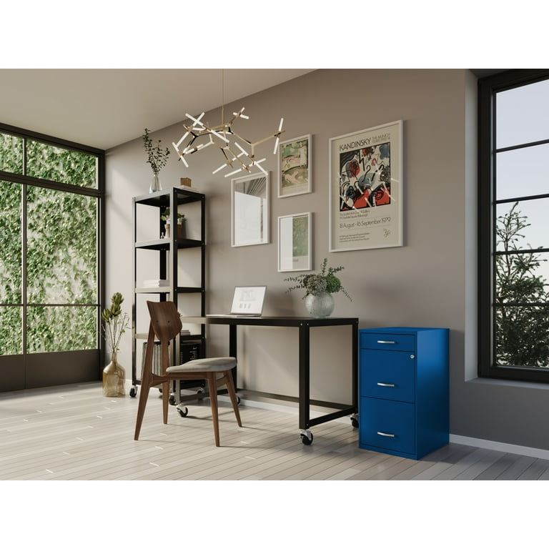 Space Solutions 3 Drawer Letter Width Vertical File Cabinet with