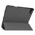 thumbnail image 5 of Dteck Case for Apple iPad Pro 12.9-inch 6th 5th 4th 3rd Generation,Smart Leather Folio Kickstand Case Shockproof Rubber Cover with Pen Holder for iPad 12.9" 2022/2021/2020/2018,Gray, 5 of 8