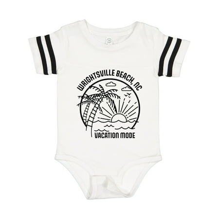 

Inktastic Summer Vacation Mode Wrightsville North Carolina Gift Baby Boy or Baby Girl Bodysuit