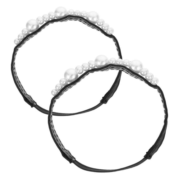 OULII Detachable Shoe Straps Black for High Heels and Sandals 1Pair