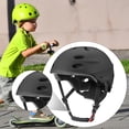 thumbnail image 4 of Casco de bicicleta de carretera ajustable para niños, ABS EPS, duradero y resistente a los impactos. Negro, 4 of 6