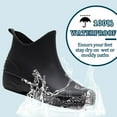 thumbnail image 2 of AUXDIQ Rain Boots Women Short Ankle Waterproof Rain Shoes Outdoor Garden Shoes, 2 of 6