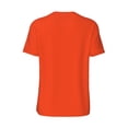 thumbnail image 3 of Balery Orange Baseball Jersey for Men Casual Button Down Shirts Short Sleeve Active Team Sports Uniform-Large, 3 of 9