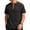07# Black, variant on Mens Henley Shirts Short Sleeve Casual Button Basic T-Shirts Summer Classic Vintage Tee Shirts with Pocket Camel 3XL