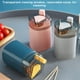 thumbnail image 3 of Toystoory Caja de palillos de para sala de estar, dormitorio, Hotel, oficina, palillo de dientes, dispensador de gran capacidad, contenedor Cocina y Comedor Rosado Toystoory HA065920-01, 3 of 6