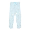 thumbnail image 3 of Sleep On It Girls Foil Print Velour Top and Pants Pajama Set, 2-Piece, Sizes 8-16, 3 of 5