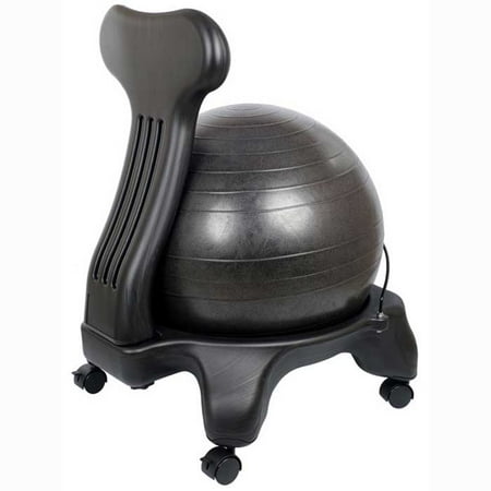 Cando Plastic Ball Chair Black Cando Plastic Ball Chair Black