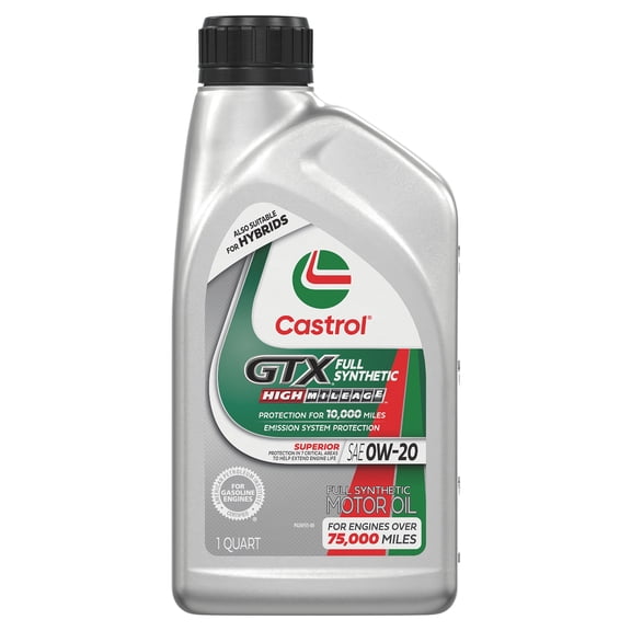 GTX Full Synthetic High Mileage 0W-20, 1 Quart