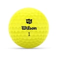 thumbnail image 2 of Wilson Duo Optix Glow in the Dark Golf Balls, Yellow, 135 lb, (12 pack), 2 of 7
