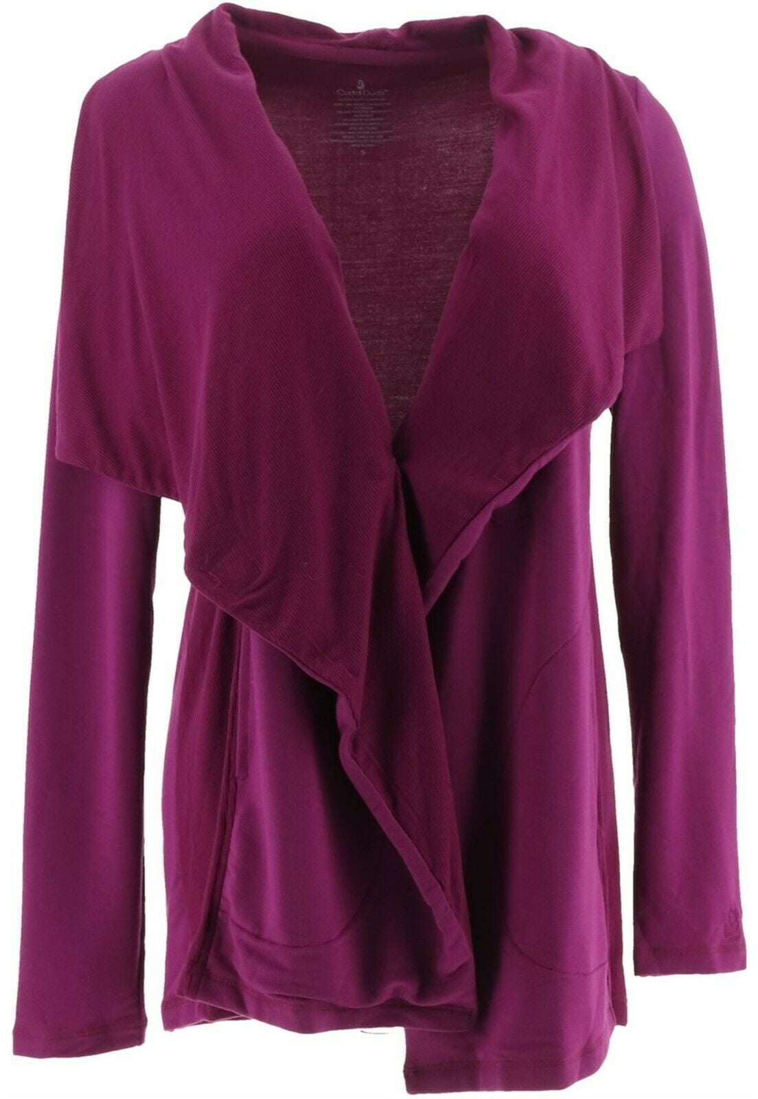cuddl duds wrap cardigan