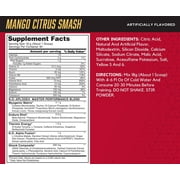 BSN N.O.-XPLODE Cool Rush Pre Workout Powder, Preworkout Energy Supplement for Men and Women with Creatine and Beta-Alanine, New Flavor: Mango Citrus Smash, 30 Servings