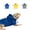 Blue, variant on Lizard Clothing, Hooded T-shirt,Lightweight Lizard Clothing Suitable For Small Reptiles,Indoor Warm Soft Sweater With Velcro.